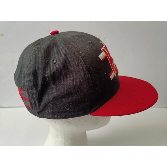 Miami Heat Hat Black Red Snapback Cap - Picture 6 of 11